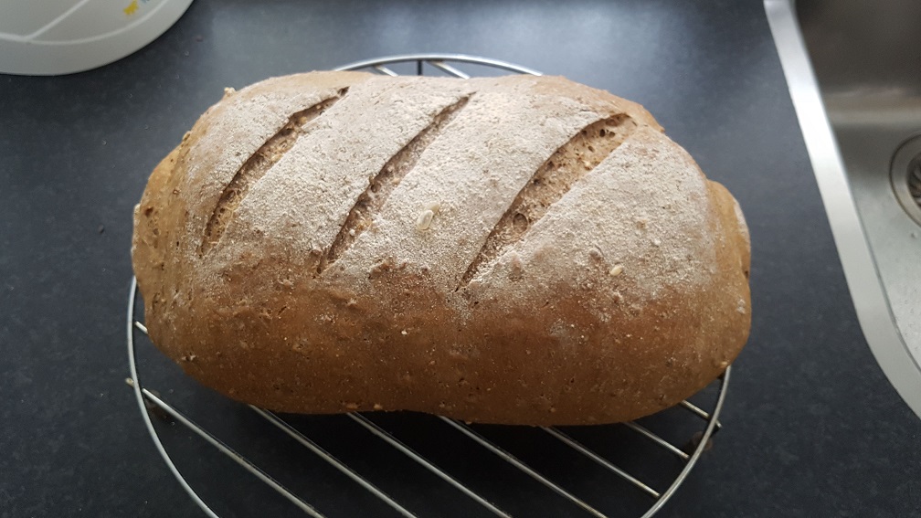Koopmans Waldkorn brood plaat gebakken